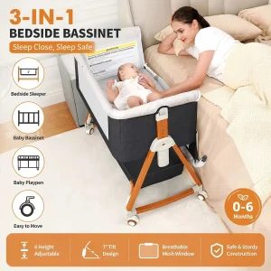 Baby Portable Bedside Bassinet