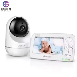 1MP Wireless PTZ Baby  with 5" LCD Receiver BABY  Camera
