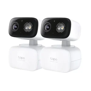 Indoor/Outdoor 2K Pan/Tilt Wired Security Camera